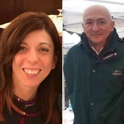 Francesco Monducci e Agnese Portincasa