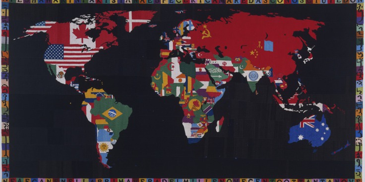 Dalla geografia all'arte: le Mappe di Boetti tra realtà e astrazione
