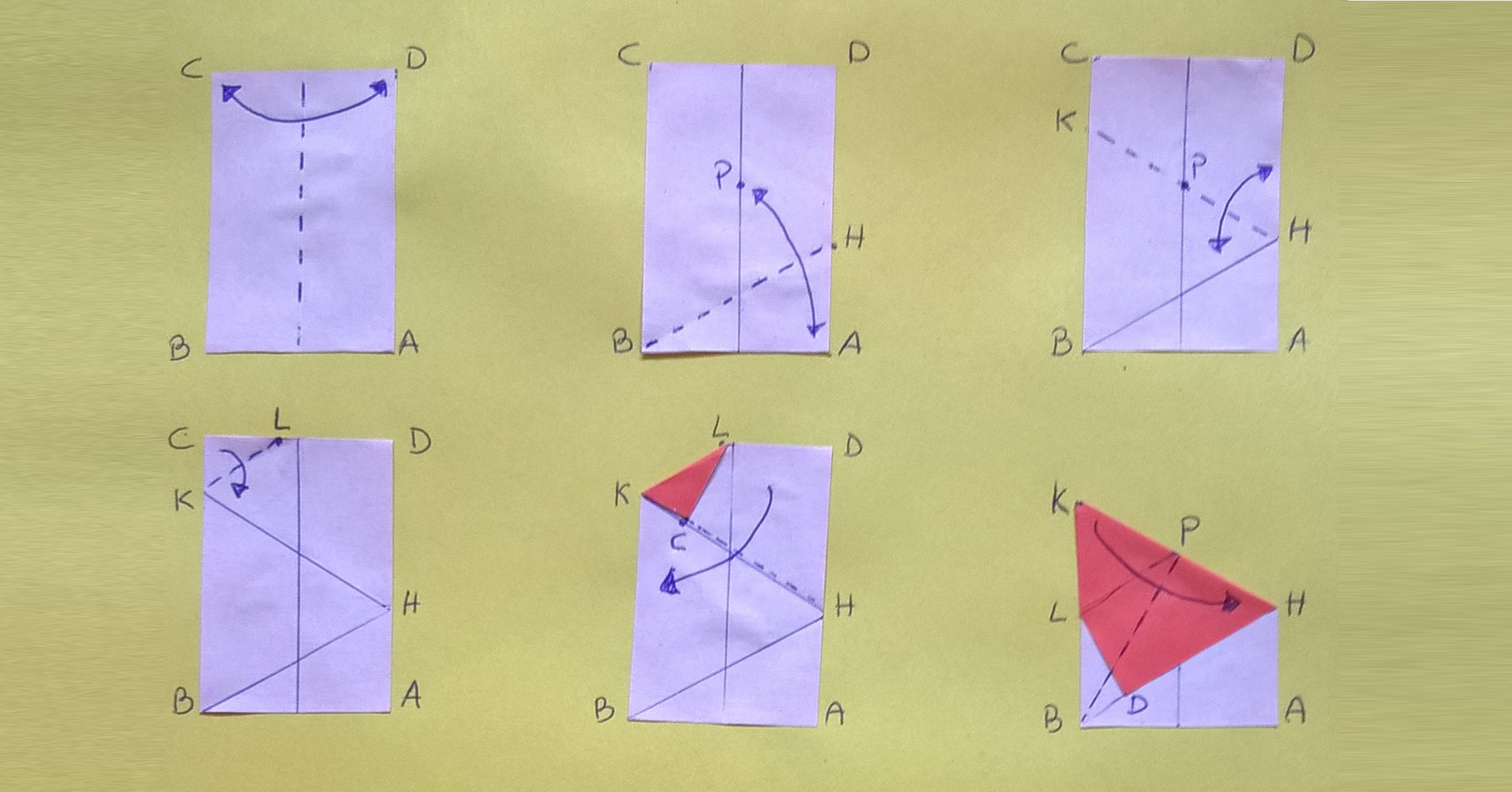 Origami E Geometria La Squadretta Da 30 60 90 Per Completare Il Kit