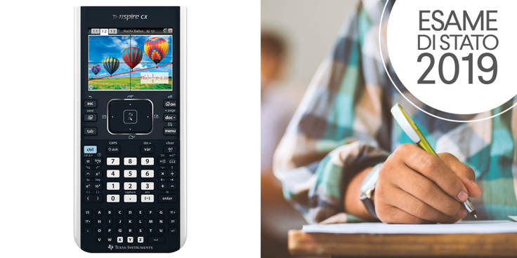 La simulazione di seconda prova scritta di Matematica e Fisica del 2 aprile 2019 con l’uso della calcolatrice grafica TI Nspire CX (Texas Instruments)