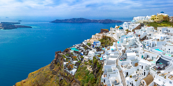 Leggere il paesaggio - 4. Santorini, la perla delle Cicladi