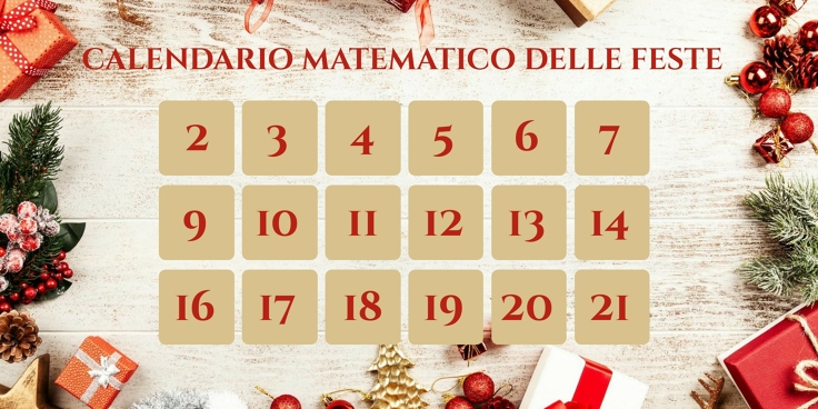 Calendario matematico delle feste